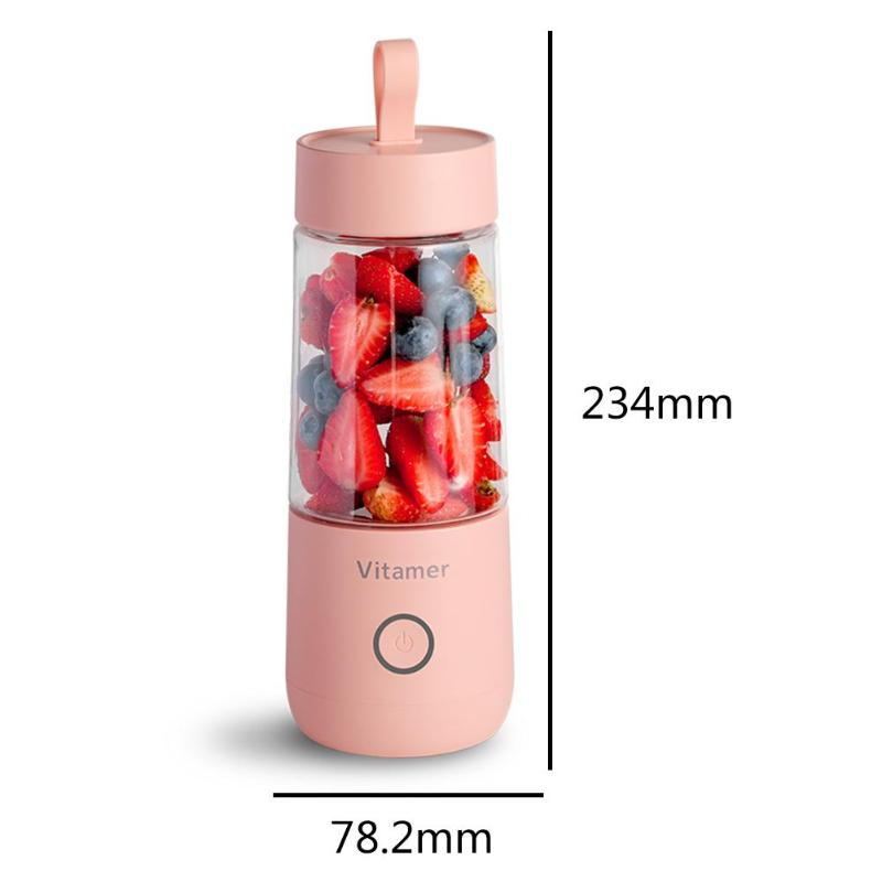 Portable Electric Juicer Blender 350ml