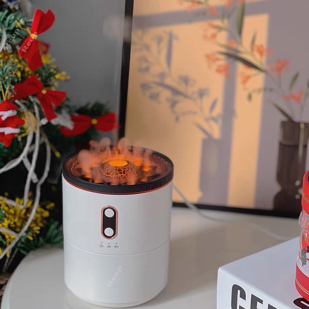 Volcanic Flame Aroma Essential Oil Diffuser Lamp