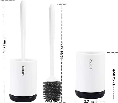 Toilet Cleaning Brush Set