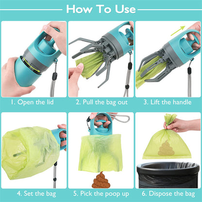 Portable Lightweight Dog Pooper Scooper Pet Toilet Picker