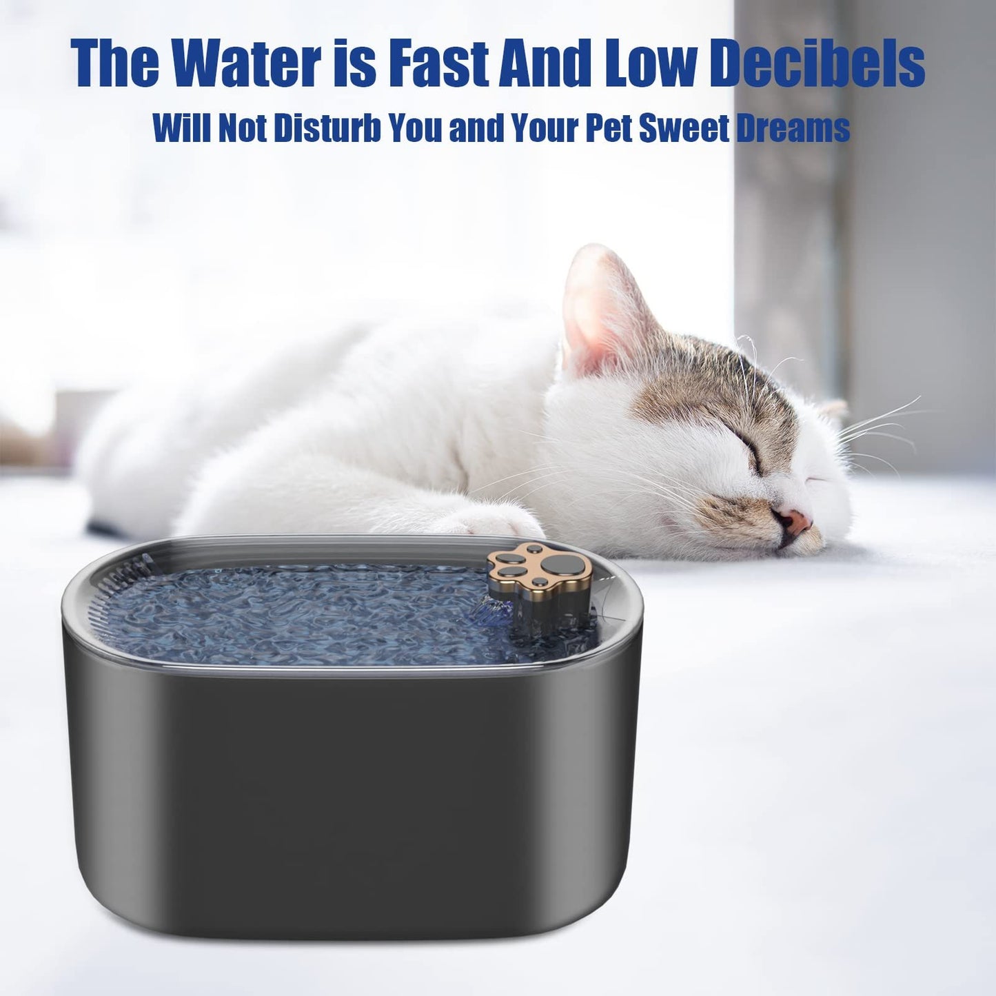 Automatic Drinker 3L Cat Water Fountain Filter